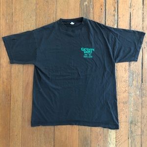 Rare VTG 1995 Green Day Tour Crew Tee